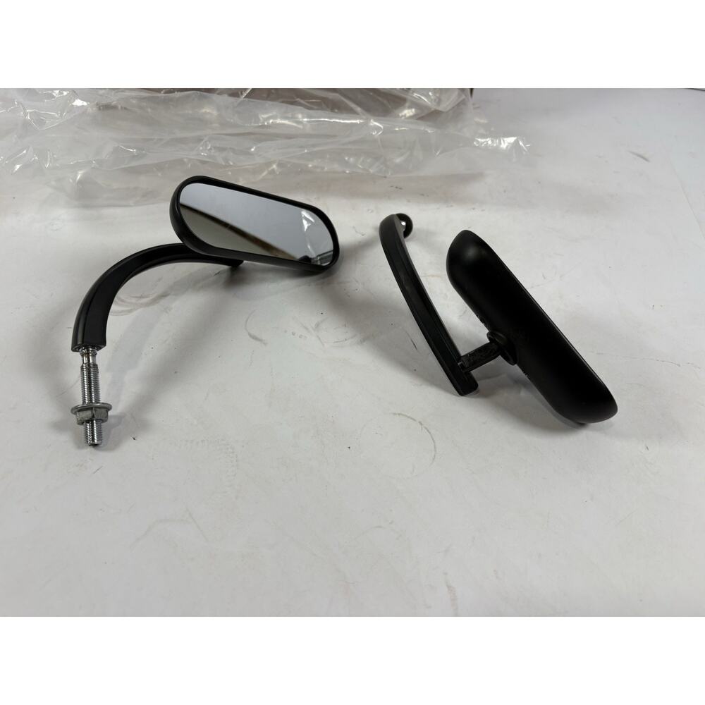 Harley Davidson 92023-03A Black Mirror Kit OEM Touring Softail